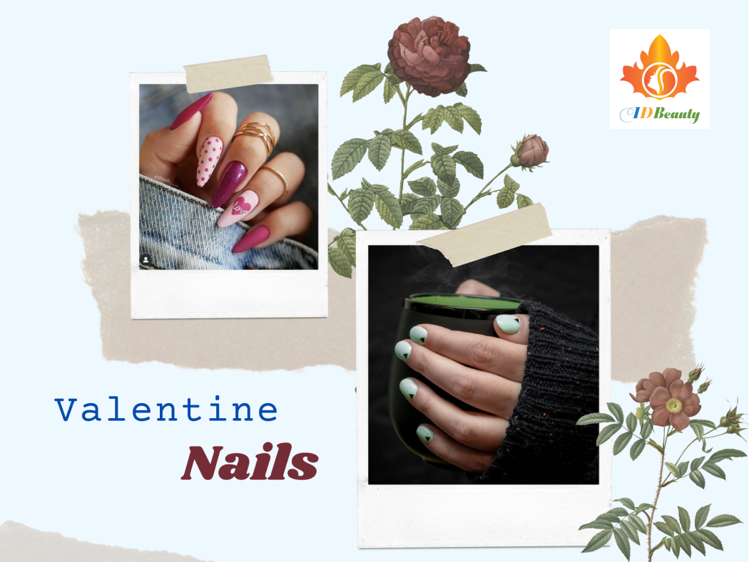 Mẫu nails ấn tượng cho Valentine thêm khó phai