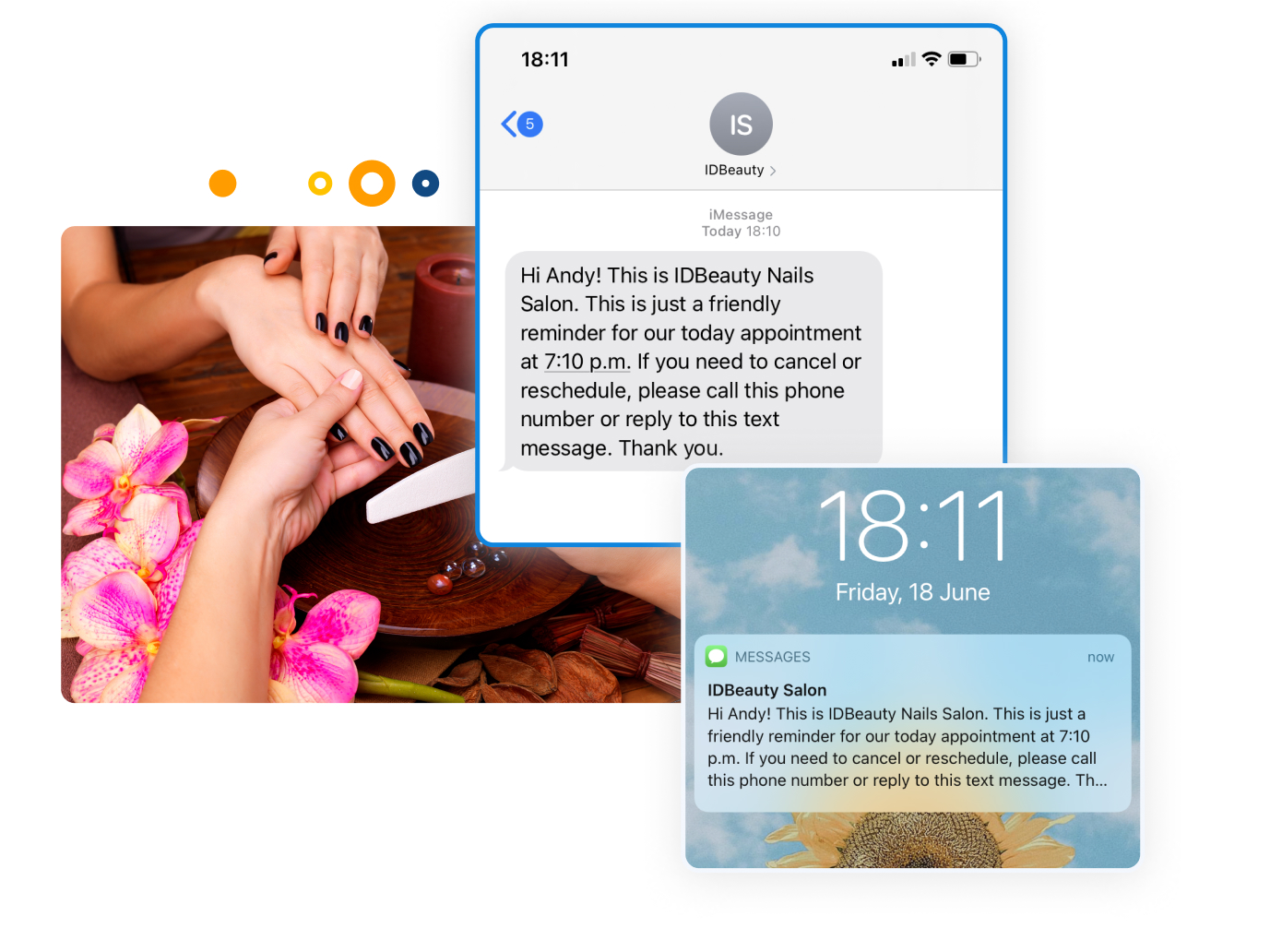 SMS nhắc hẹn booking 